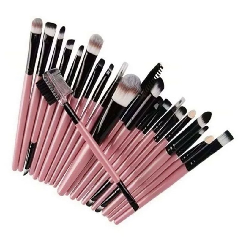 20pcs make up brushes set powder fan brushes eye shadow blending brushes shading eyebrow beautiful make up tool 