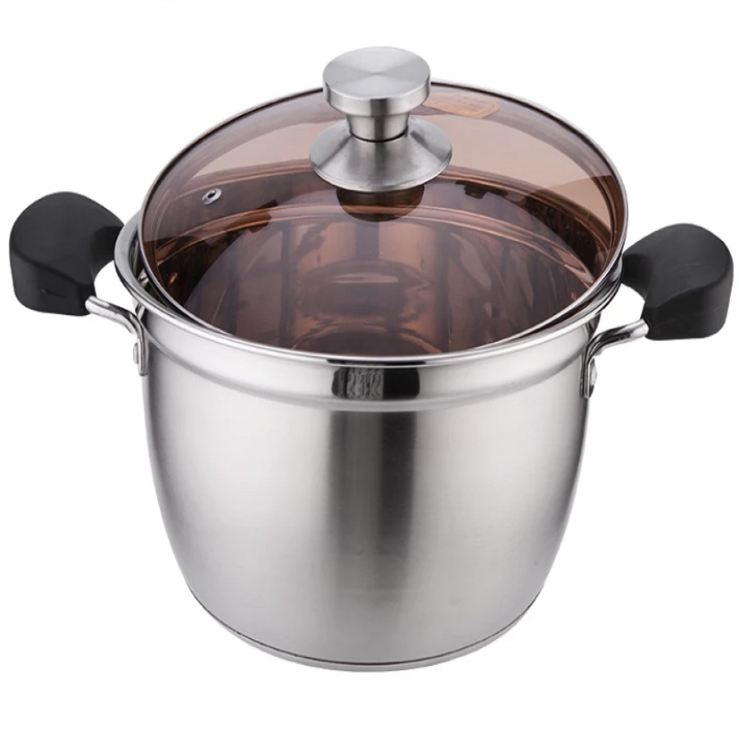 American new arrival capsuled bottom #304 stainless steel sauce pot 