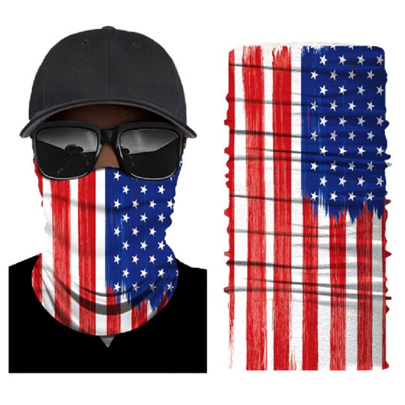 Face Mask USA Flag  for Men Women,  